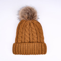 Outdoor knitted beanie hat for women and men